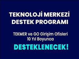 KOSGEB'den Teknoloji Merkezlerine Yeni Destek Programı